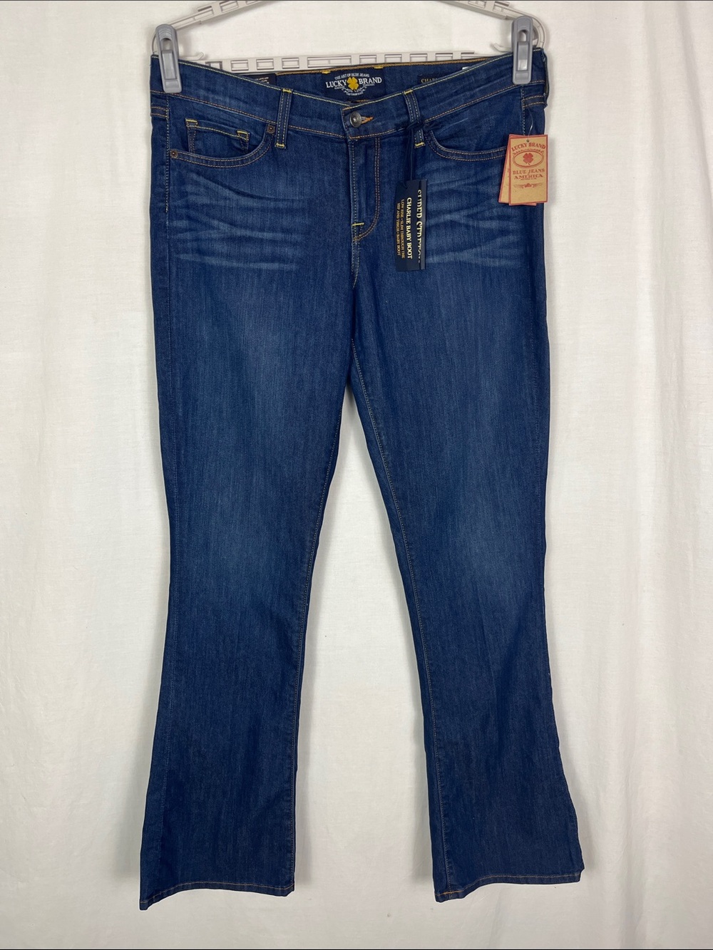NWT Lucky Brand Charlie Baby Boot Super Stretch Denim Jeans